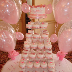 Tower Of Individual Wedding Cakes 5