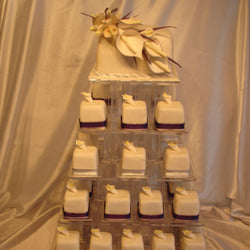 Tower Of Individual Wedding Cakes 2