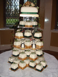 Tower Of Individual Wedding Cakes 4