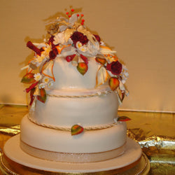 Autumn  Wedding Cake
