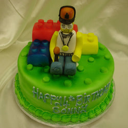 Lego Childrens Birthday Cake//