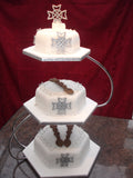 Lovespoon Wedding Cake