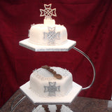 Lovespoon Wedding Cake