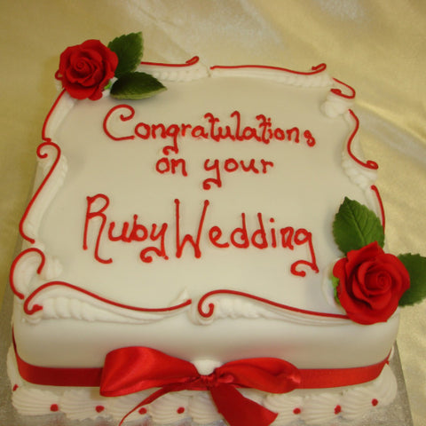 Anniversary 14 Cake