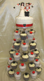 Tower Of Wedding Cupcakes 7