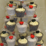 Tower Of Wedding Cupcakes 7