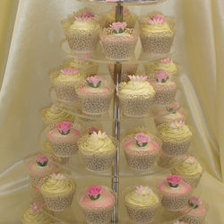 Tower Of Wedding Cupcakes 1