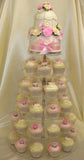 Tower Of Wedding Cupcakes 1
