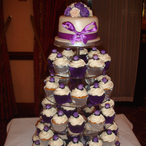 Tower Of Wedding Cupcakes 4