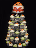 Tower Of Wedding Cupcakes 7