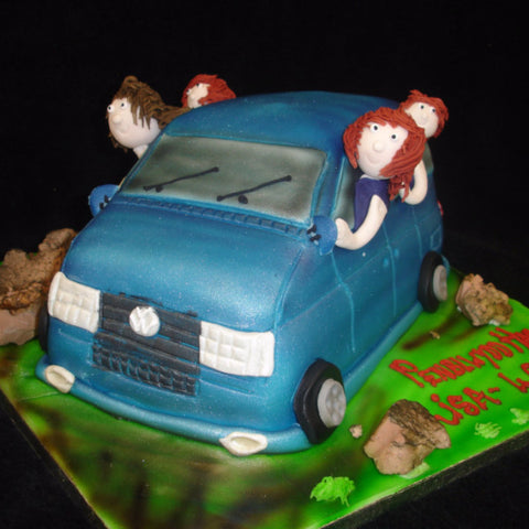 Van Birthday Cake