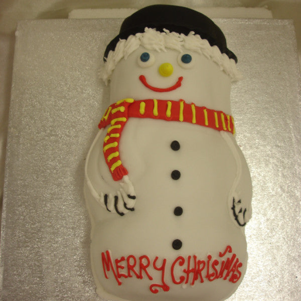 Snowman Xmas Cake