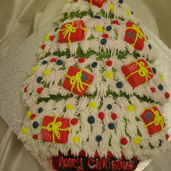 Christmas Tree  Cake